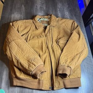Vintage Marlboro Adventure Team Camel LeatherBomber Jacket